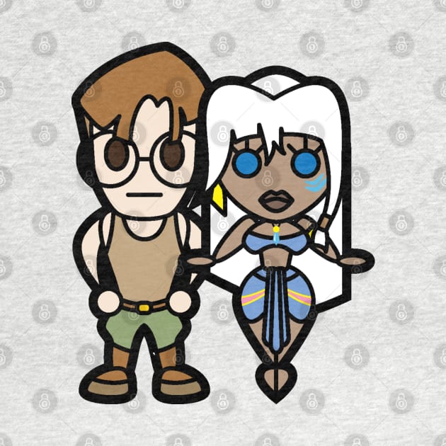 Milo and Kida Tooniefied by Tooniefied